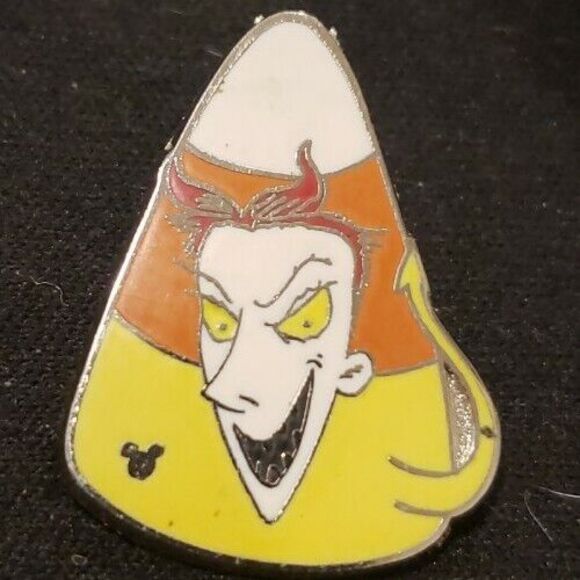 Disney Pin 75131 2010 Hidden Mickey Nightmare Before Christmas Lock Candy Corn‎ - Picture 1 of 3